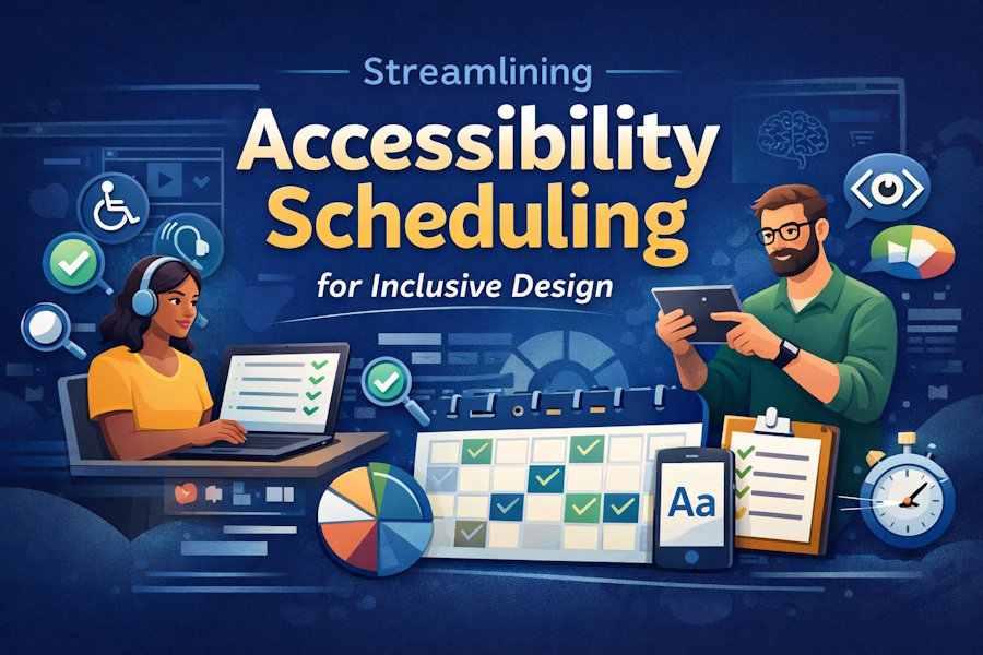 Streamlining Accessibility Scheduling for Inclusive Design