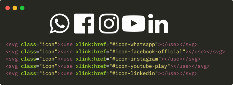 How to create your own custom lightweight SVG Icon System from FontAwesome, Linearicons, Material Icons