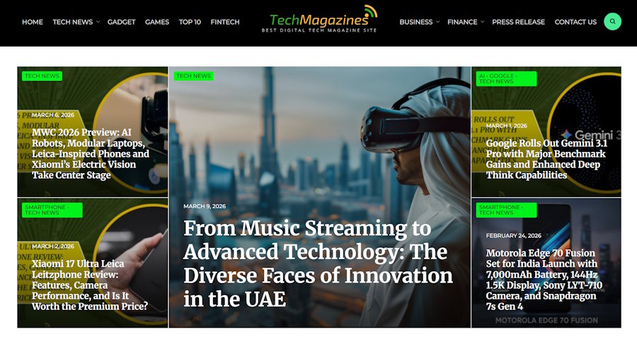 TechMagazines.net: A Digital Pit Stop for Anyone Trying to Keep Up With Technology