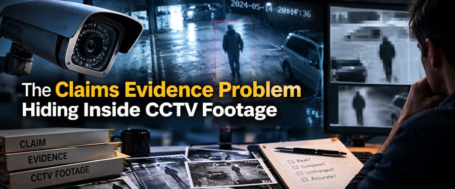 The Claims Evidence Problem Hiding Inside CCTV Footage