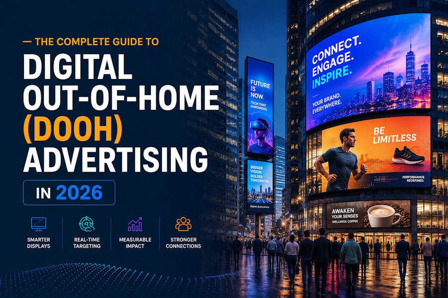 The Complete Guide to Digital Out-of-Home (DOOH) Advertising in 2026