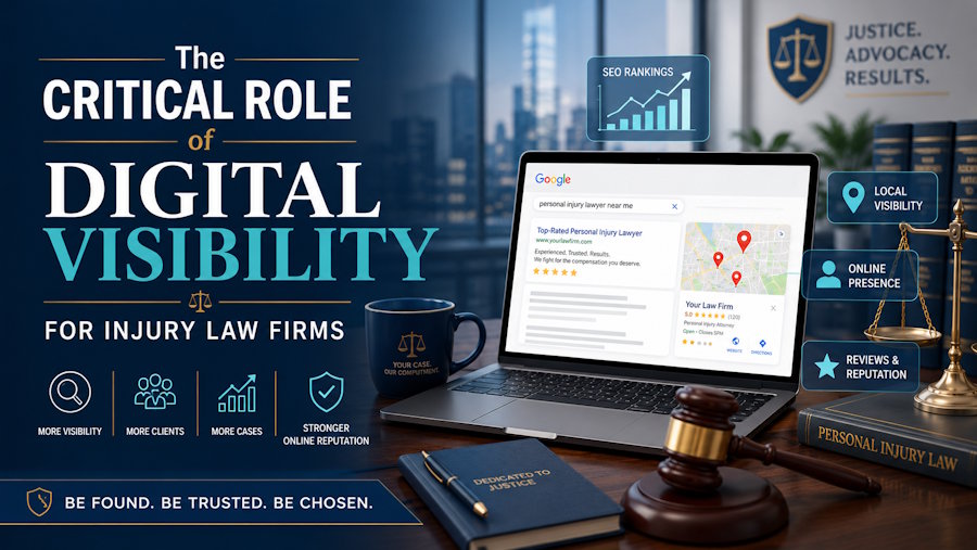 The Critical Role of Digital Visibility for Injury Law Firms