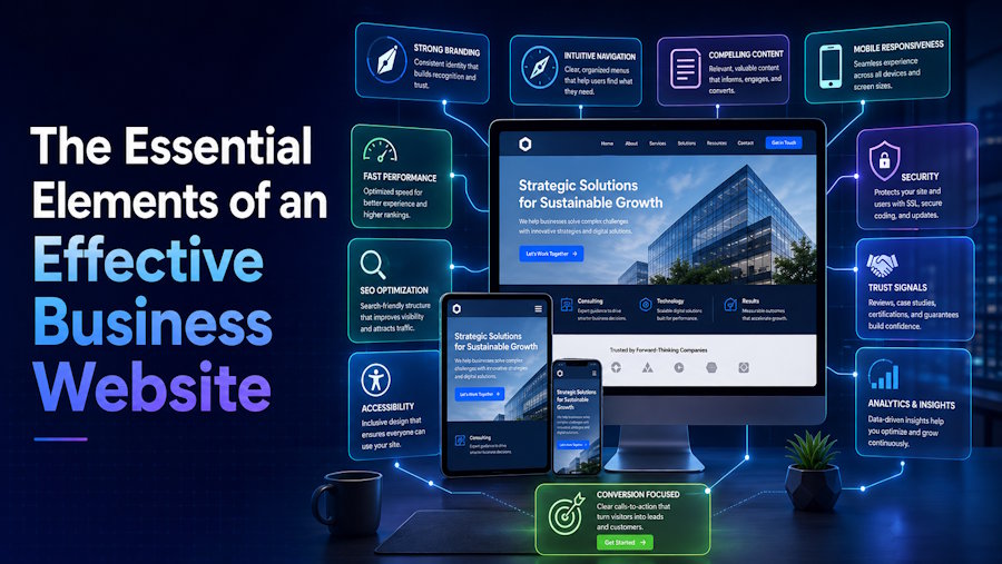 The Essential Elements of an Effective Business Website