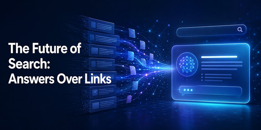 The Future of Search: Answers Over Links