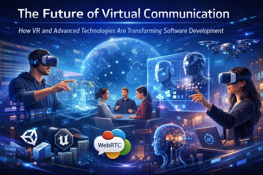 The Future of Virtual Communication: How VR and Advanced Technologies Are Transforming Software Development