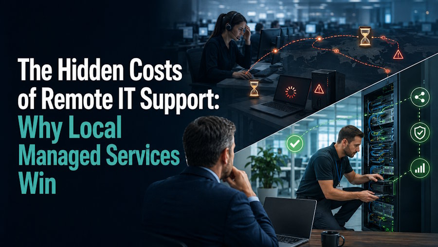 The Hidden Costs of Remote IT Support: Why Local Managed Services Win