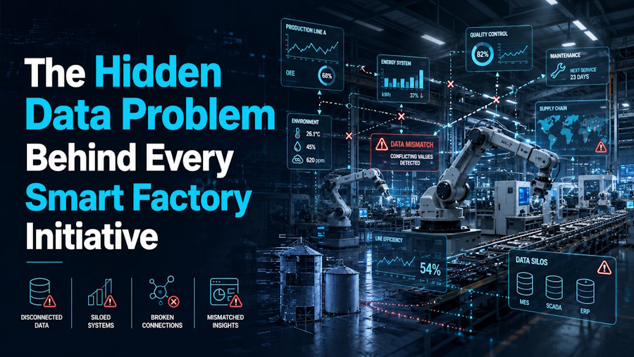 The Hidden Data Problem Behind Every Smart Factory Initiative