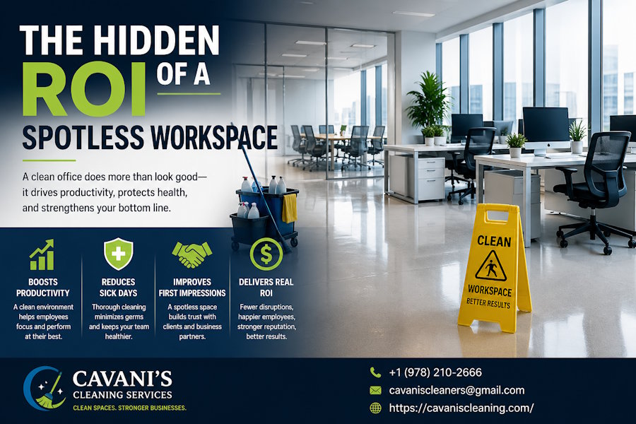 The Hidden ROI of a Spotless Workspace