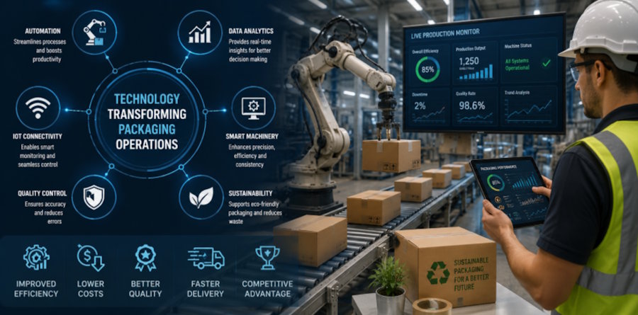 The Impact of Technology on Packaging Operations: Complete Guide