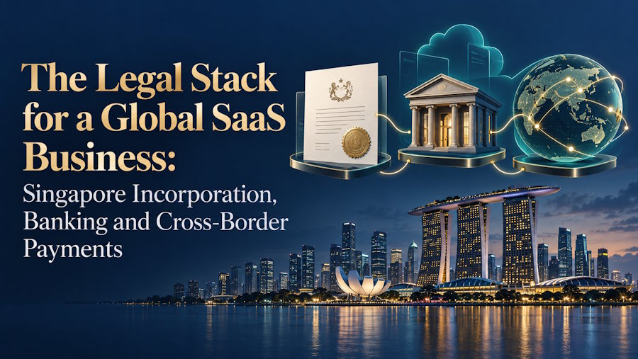 The Legal Stack for a Global SaaS Business: Singapore Incorporation, Banking and Cross-Border Payments