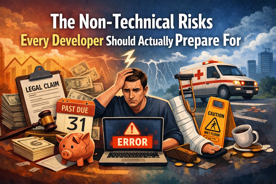 The Non-Technical Risks Every Developer Should Actually Prepare For