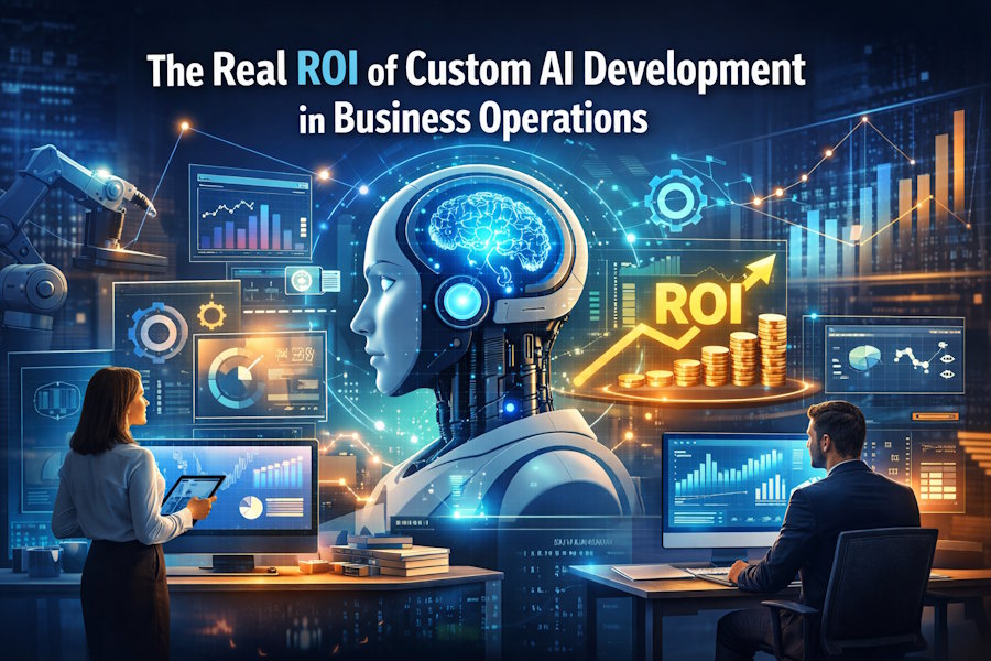 The Real ROI of Custom AI Development in Business Operations