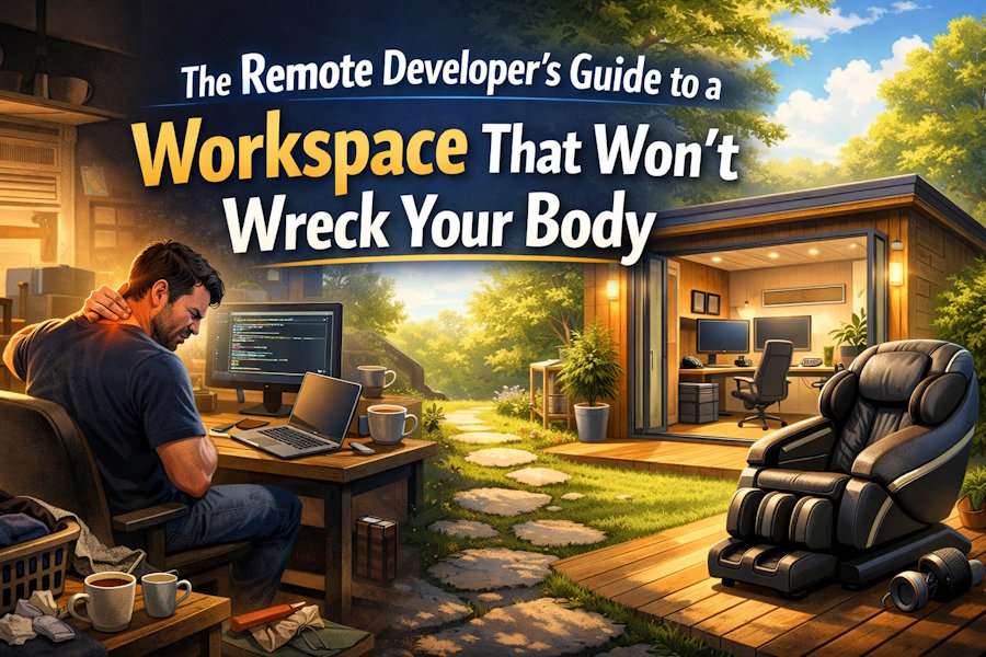 The Remote Developer's Guide to a Workspace That Won't Wreck Your Body