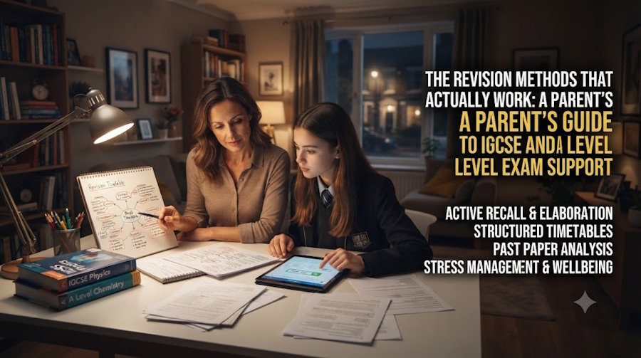 The Revision Methods That Actually Work: A Parent's Guide to IGCSE and A Level Exam Support