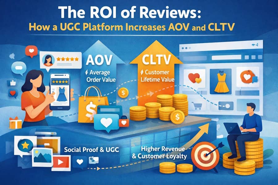 The ROI of Reviews: How a UGC Platform Increases AOV and CLTV