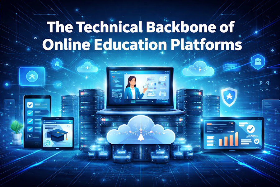 The Technical Backbone of Online Education Platforms