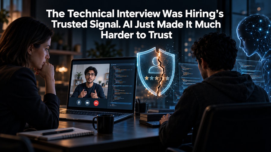 The Technical Interview Was Hiring's Trusted Signal. AI Just Made It Much Harder to Trust