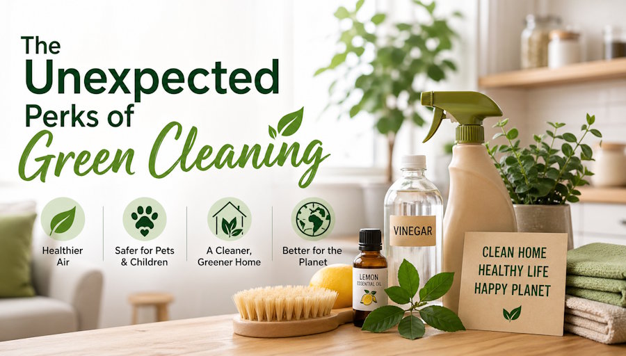 The Unexpected Perks of Green Cleaning