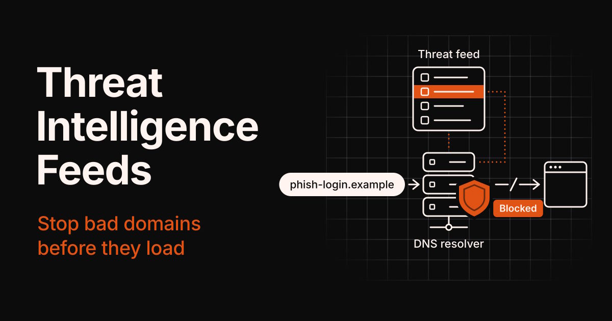Threat Intelligence Feeds: Stop Bad Domains Before They Load