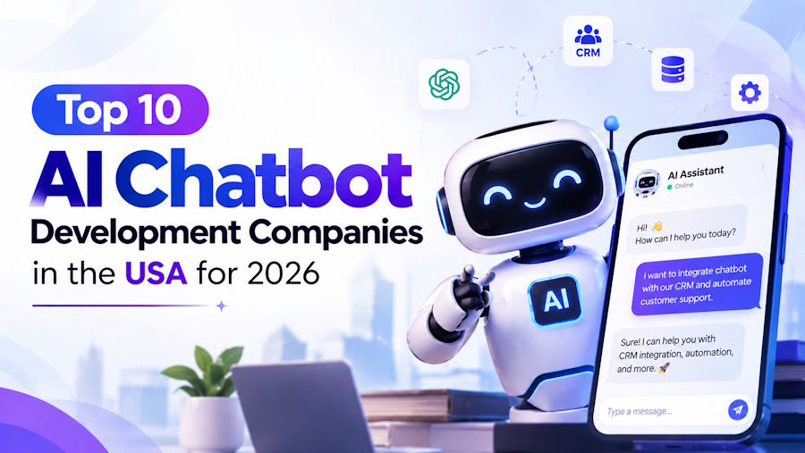 Top 10 AI Chatbot Development Companies in USA 2026