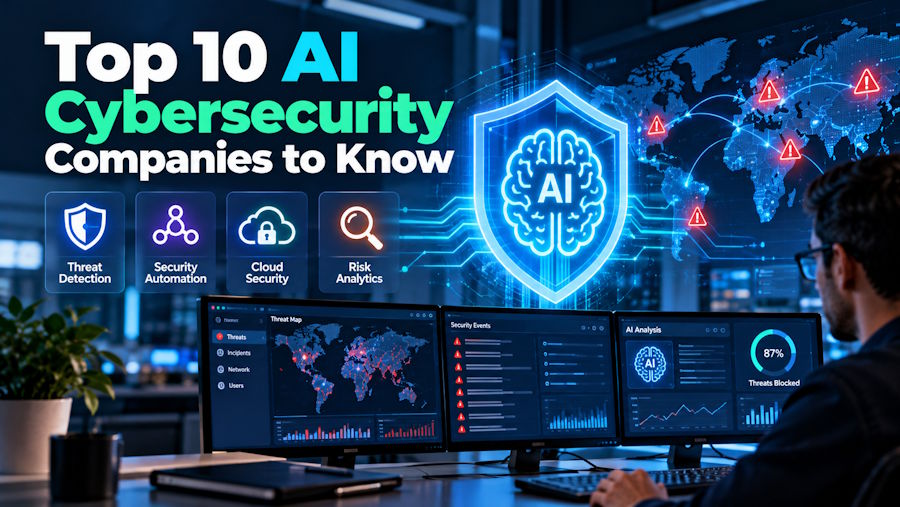 Top 10 AI Cybersecurity Companies to Know