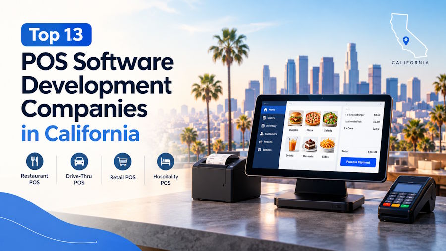 Top 13 POS Software Development Companies in California