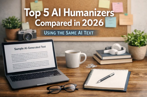 Top 5 AI Humanizers Compared in 2026 Using the Same AI Text