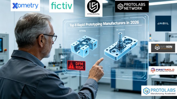 Top 8 Rapid Prototyping Manufacturers in 2026: A Technical Guide