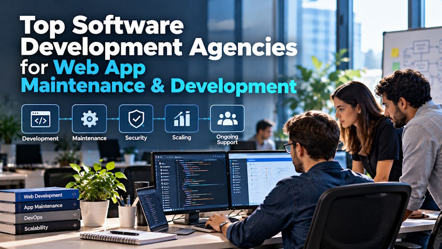 Top Software Development Agencies for Web App Maintenance & Development