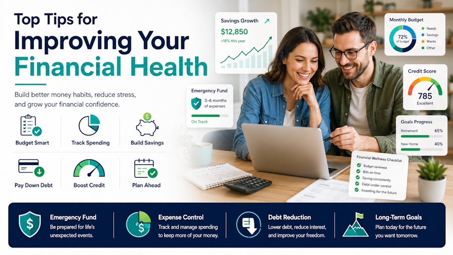 Top Tips for Improving Your Financial Health