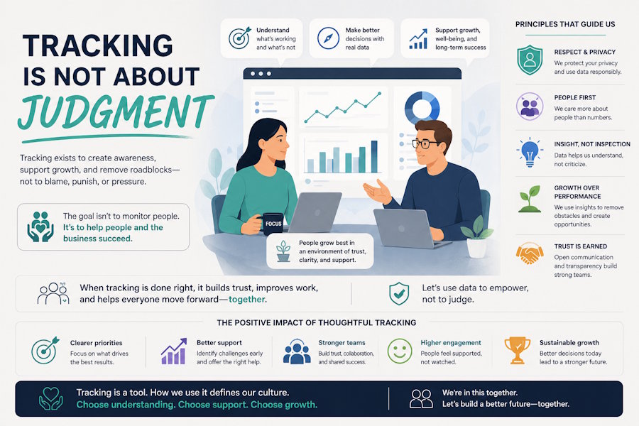 Tracking Is Not About Judgment