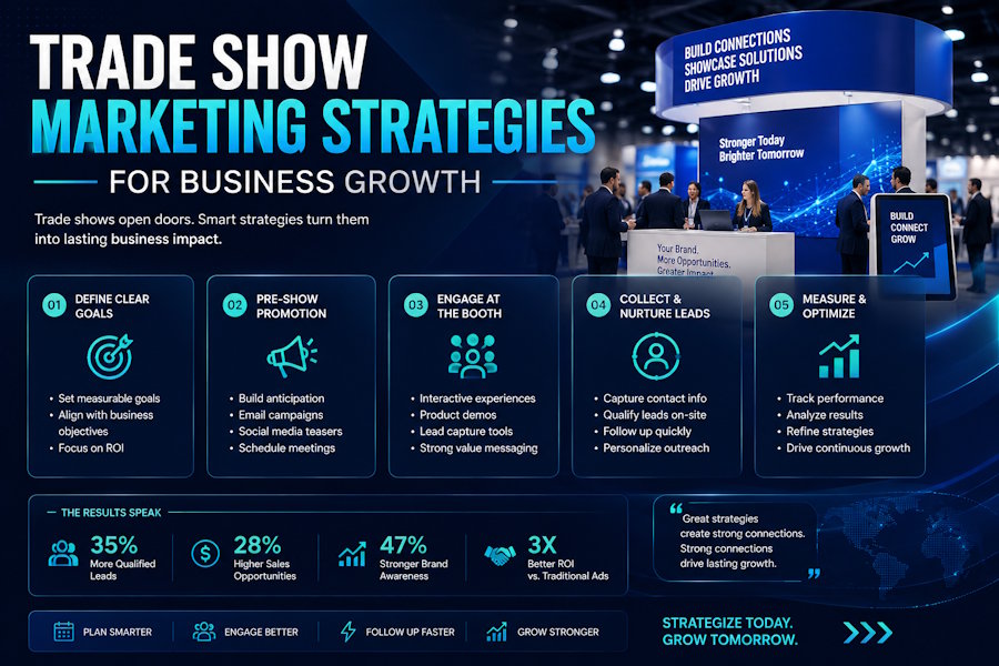 Trade Show Marketing Strategies for Business Growth