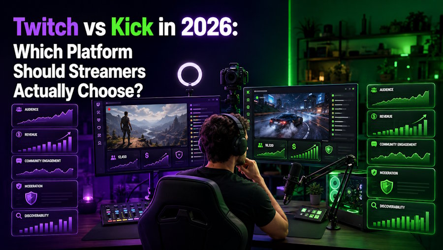 Twitch vs Kick in 2026: Which Platform Should Streamers Actually Choose?