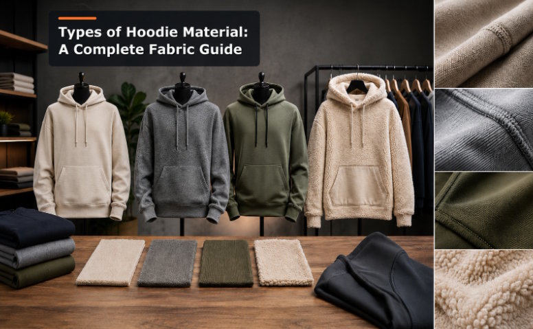 Types of Hoodie Material: A Complete Fabric Guide