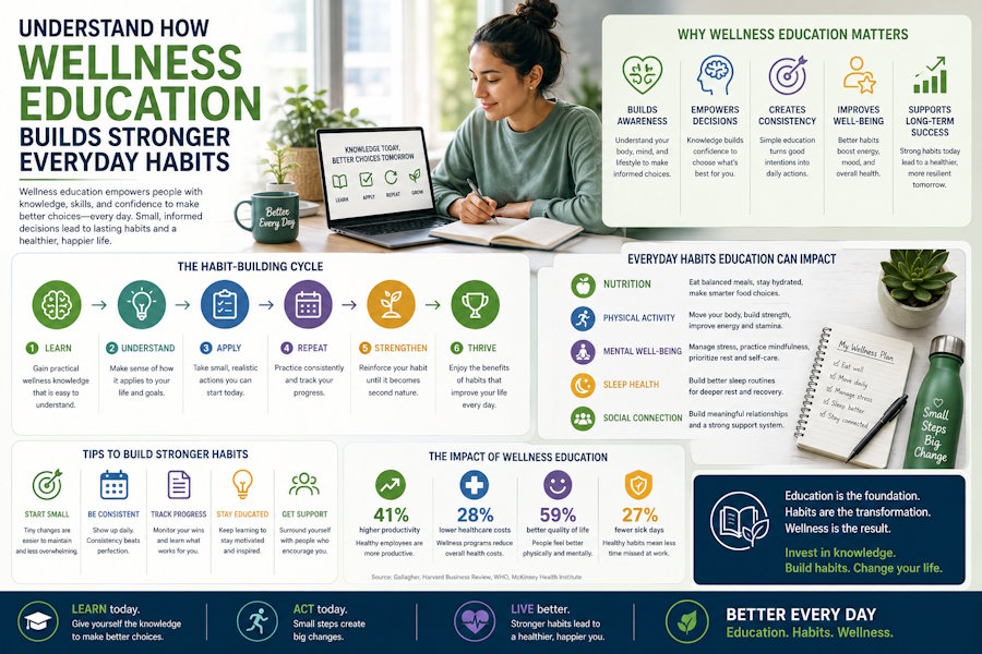 Understand How Wellness Education Builds Stronger Everyday Habits