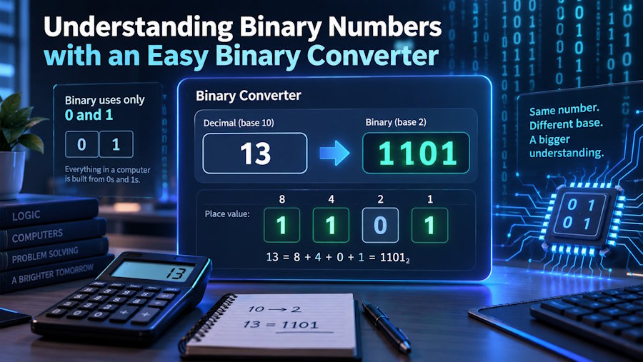 Understanding Binary Numbers with an Easy Binary Converter