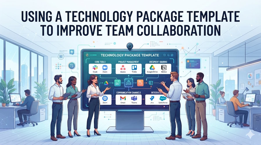 Using a Technology Package Template to Improve Team Collaboration