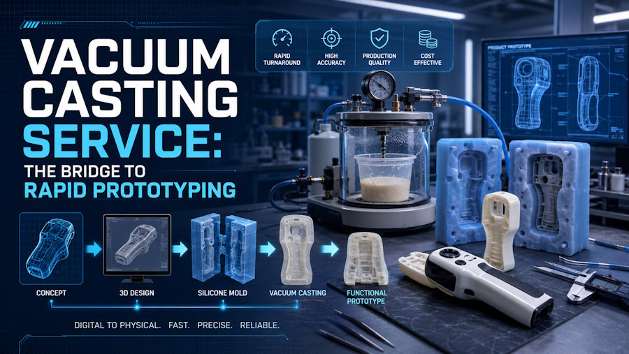 Vacuum Casting Service: The Bridge to Rapid Prototyping