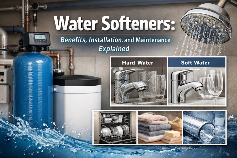 Water Softeners: Benefits, Installation, and Maintenance Explained