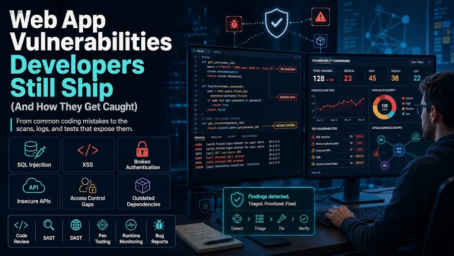 Web App Vulnerabilities Developers Still Ship