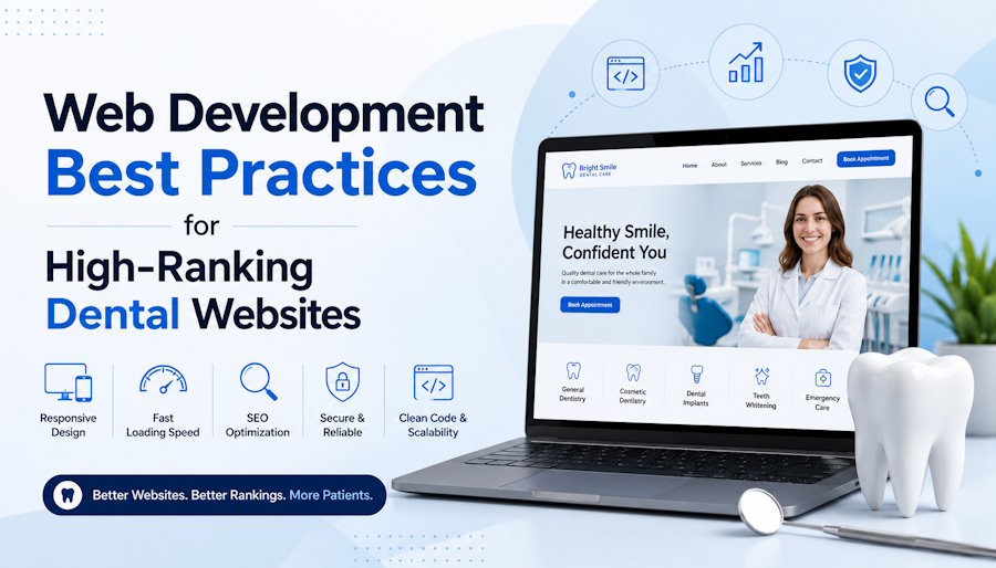 Web Development Best Practices for High-Ranking Dental Websites