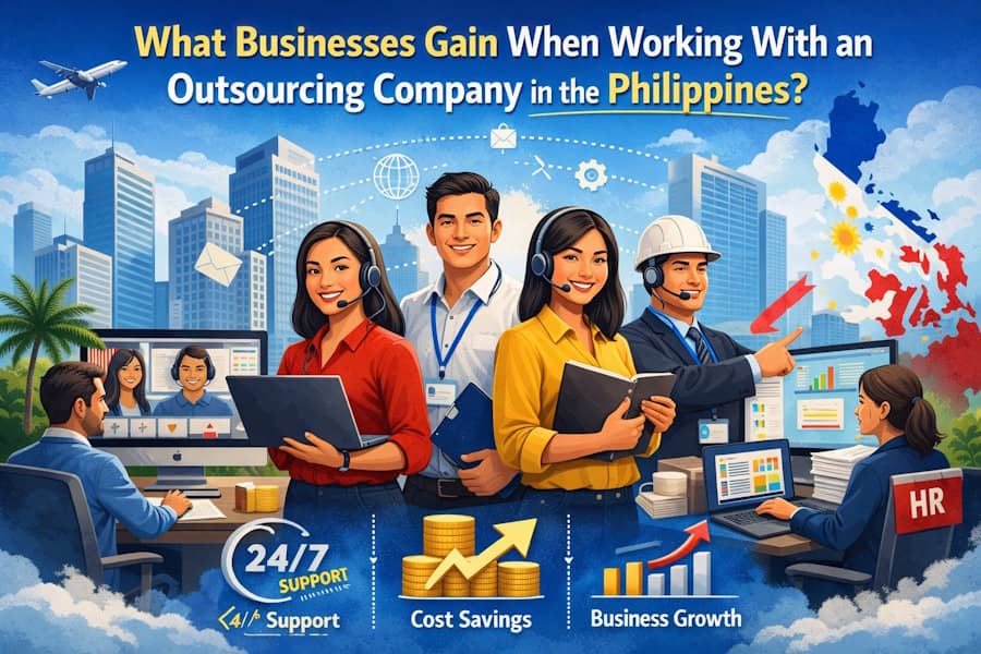 What Businesses Gain When Working With an Outsourcing Company in the Philippines?