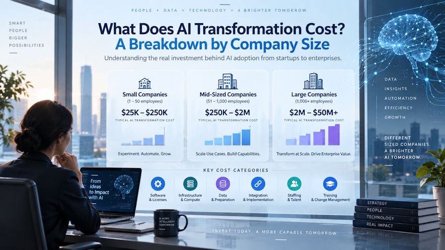 What Does AI Transformation Cost? A Breakdown by Company Size