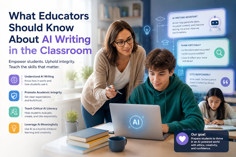 What Educators Should Know About AI Writing in the Classroom