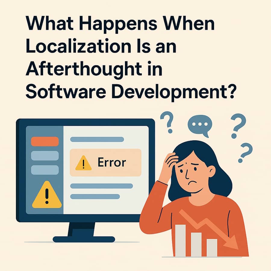 What Happens When Localization Is an Afterthought in Software Development?