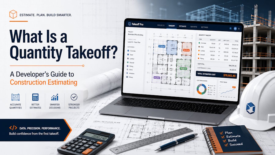 What Is a Quantity Takeoff? A Developer's Guide to Construction Estimating