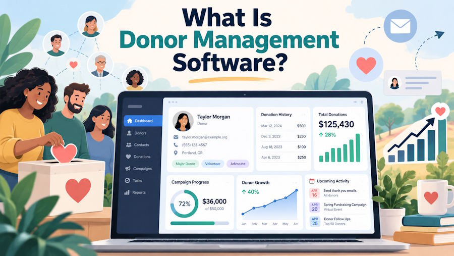 What Is Donor Management Software?