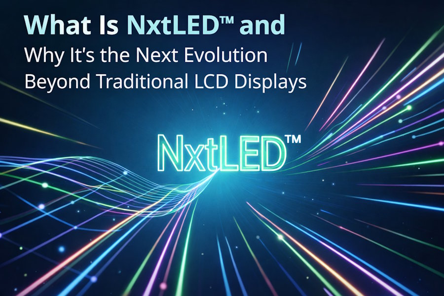 What Is NxtLED™ and  Why It’s the Next Evolution Beyond Traditional LCD Displays