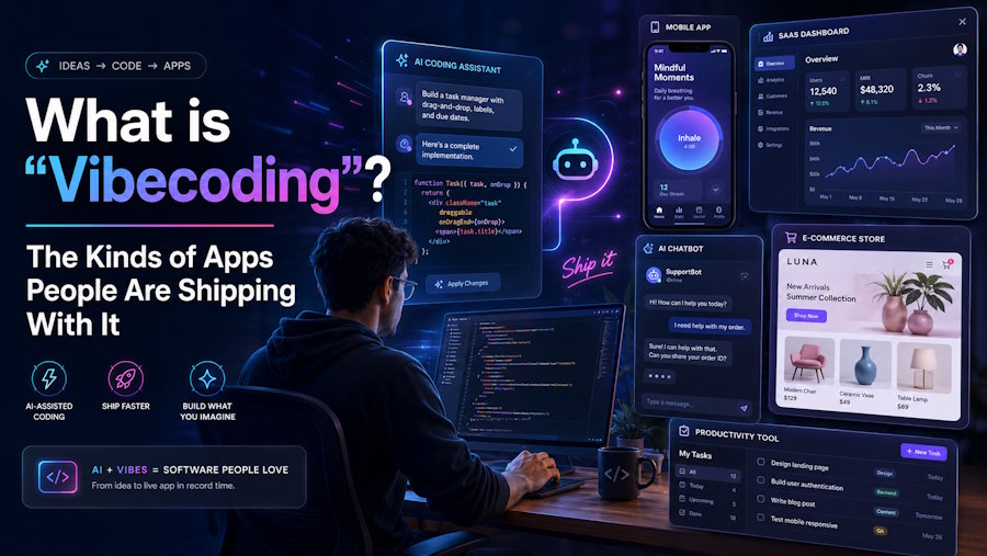What is "Vibecoding"? The Kinds of Apps People Are Shipping With It