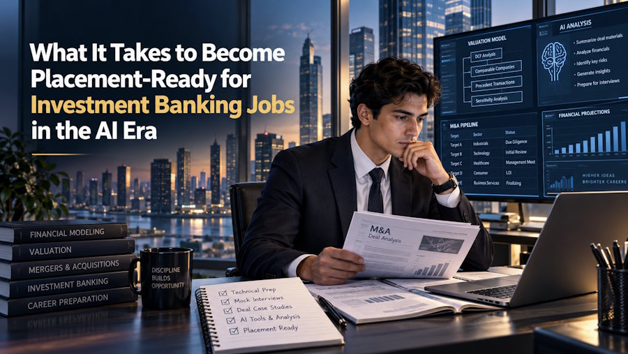 What It Takes to Become Placement-Ready for Investment Banking Jobs in the AI Era